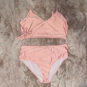 Wrap knot bikini set